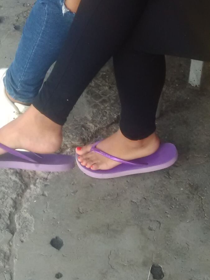 Free porn pics of Candid Flip flops 11 of 37 pics