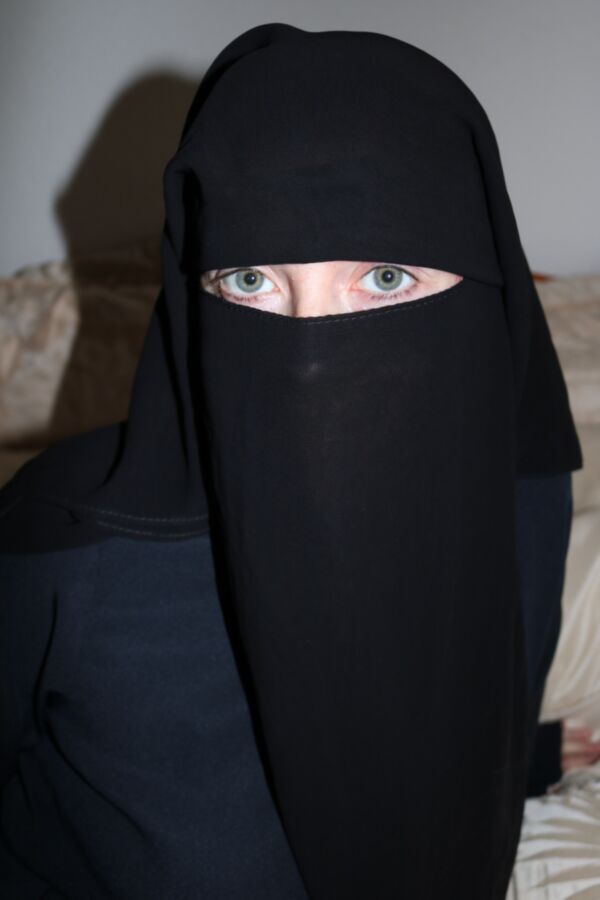 Free porn pics of Burqa Girl Stockings and Suspenders 1 of 26 pics