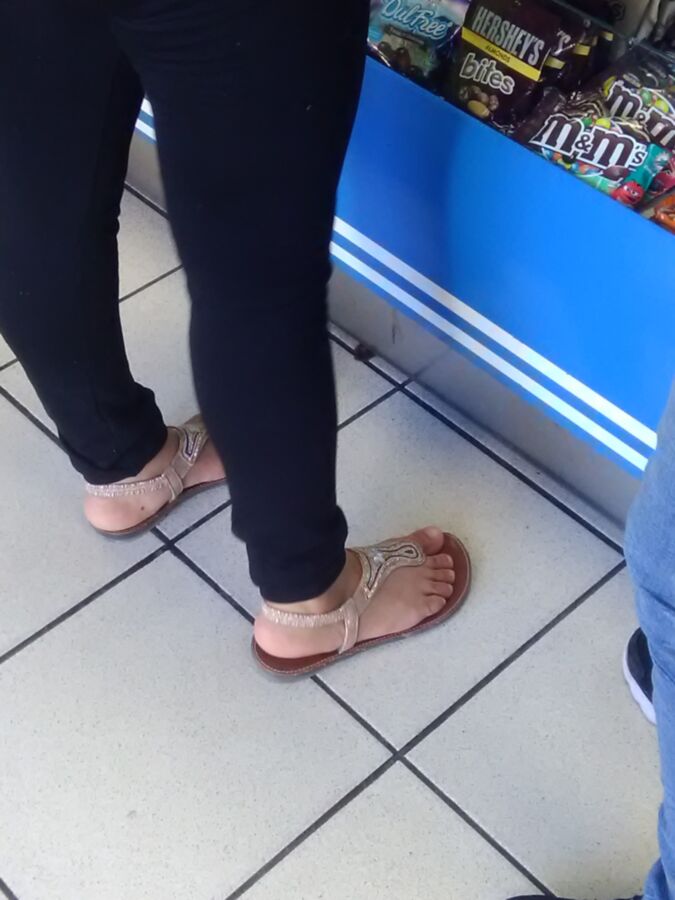 Free porn pics of Candid Flip flops 1 of 37 pics