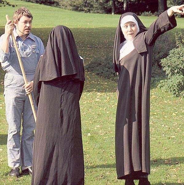 Free porn pics of Very Naughty Nuns - While The Abbess Is Busy! 4 of 31 pics