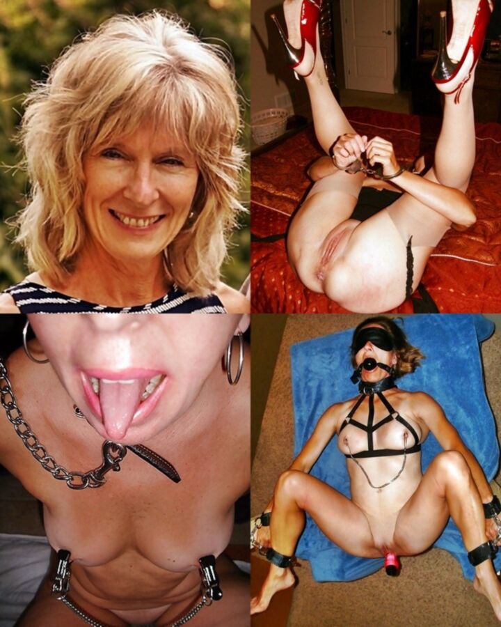 Free porn pics of BDSM mom milf mature wife before after 4 of 14 pics