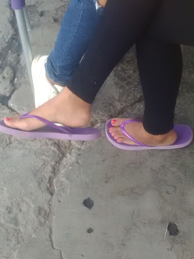 Free porn pics of Candid Flip flops 13 of 37 pics