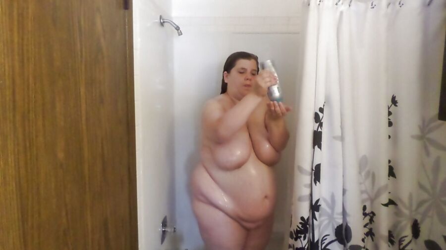 Free porn pics of CHUBBY IN SHOWER + 16 of 70 pics