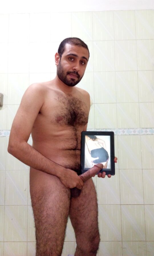 Free porn pics of A horny Egyptian man poses for my sexy wife! Fan tribute. 1 of 19 pics