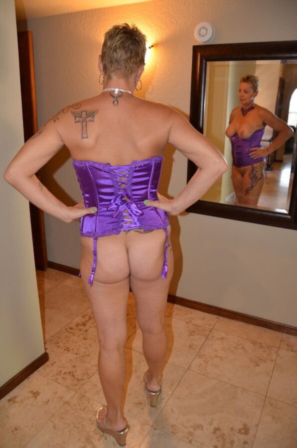 Free porn pics of Shelby - Purple corset 6 of 47 pics