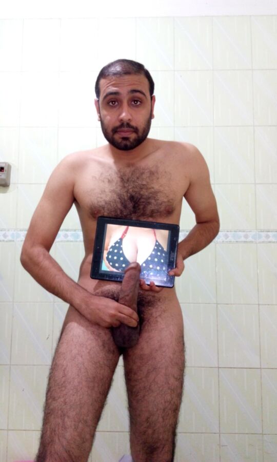 Free porn pics of A horny Egyptian man poses for my sexy wife! Fan tribute. 15 of 19 pics