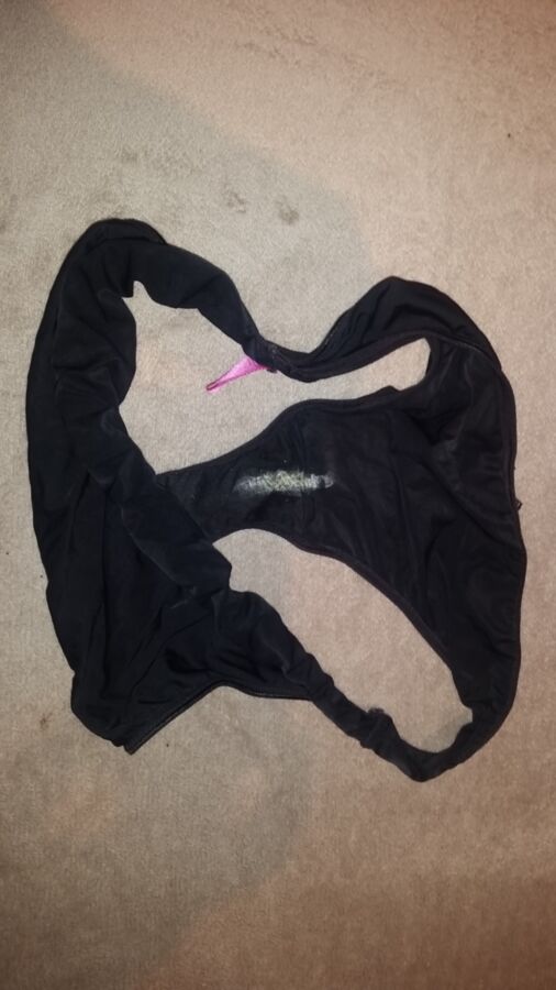 Free porn pics of This weeks dirty knickers from my wife 5 of 27 pics