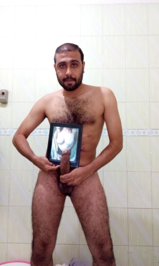 Free porn pics of A horny Egyptian man poses for my sexy wife! Fan tribute. 9 of 19 pics