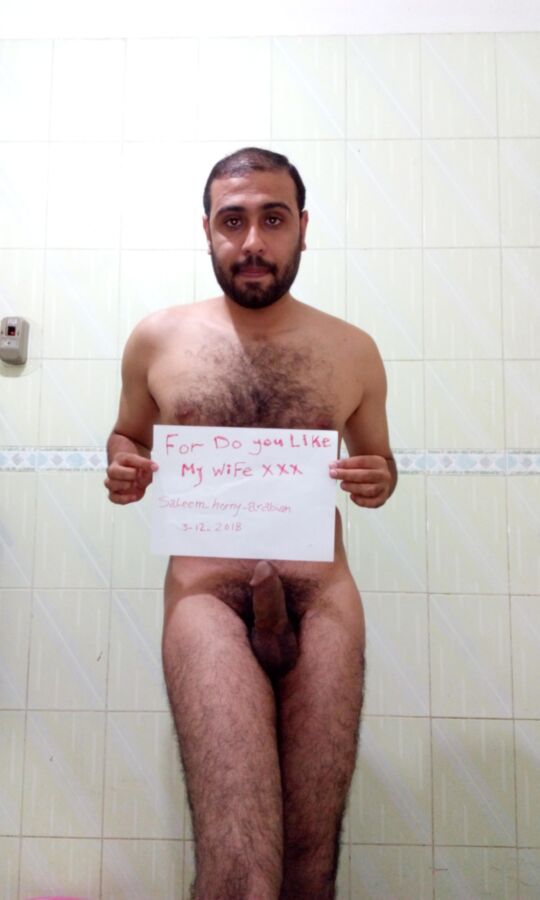 Free porn pics of A horny Egyptian man poses for my sexy wife! Fan tribute. 17 of 19 pics