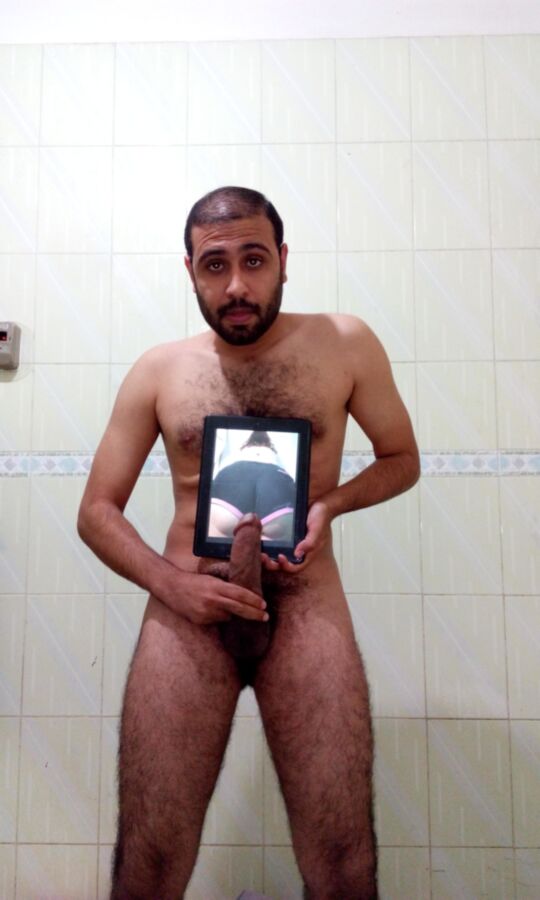 Free porn pics of A horny Egyptian man poses for my sexy wife! Fan tribute. 11 of 19 pics