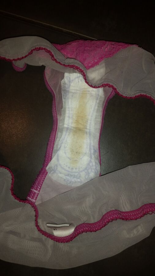 Free porn pics of This weeks dirty knickers from my wife 12 of 27 pics