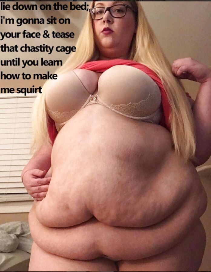 Free porn pics of bbw mistress - femdom chastity slave 20 of 20 pics