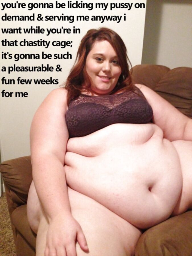 Free porn pics of bbw mistress - femdom chastity slave 14 of 20 pics