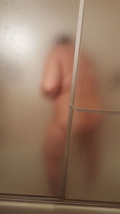 Free porn pics of Sneaky shower door unaware  24 of 59 pics