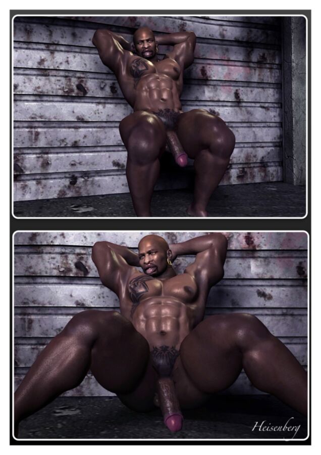 Free porn pics of Black man posing  15 of 65 pics