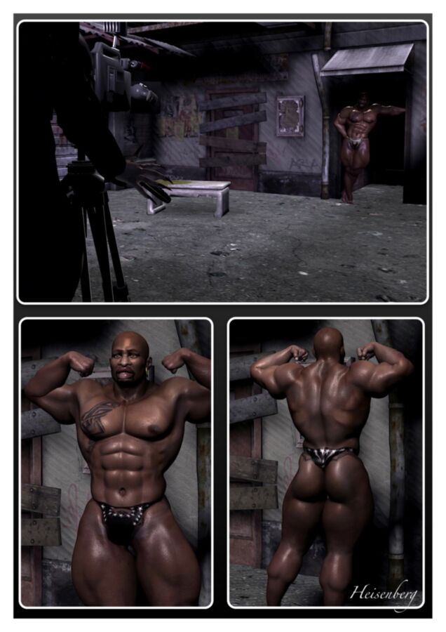 Free porn pics of Black man posing  2 of 65 pics
