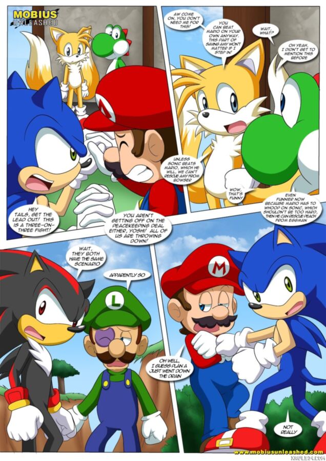 Free porn pics of Mario and Sonic Comix 21 of 41 pics