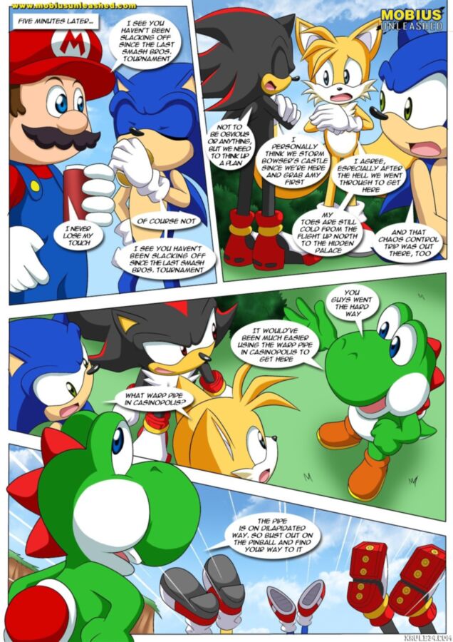 Free porn pics of Mario and Sonic Comix 22 of 41 pics