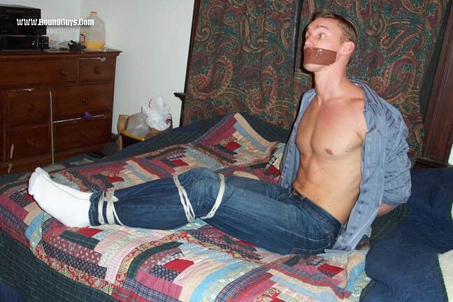 Free porn pics of Kent bound in his jeans and white socks 12 of 32 pics
