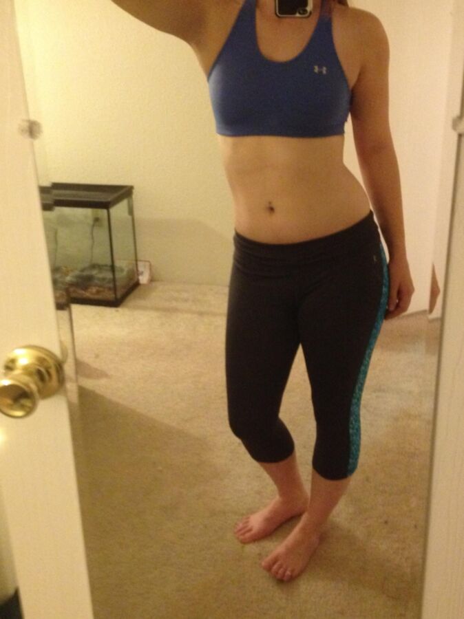 Free porn pics of Molly: Post Workout Selfies 1 of 27 pics