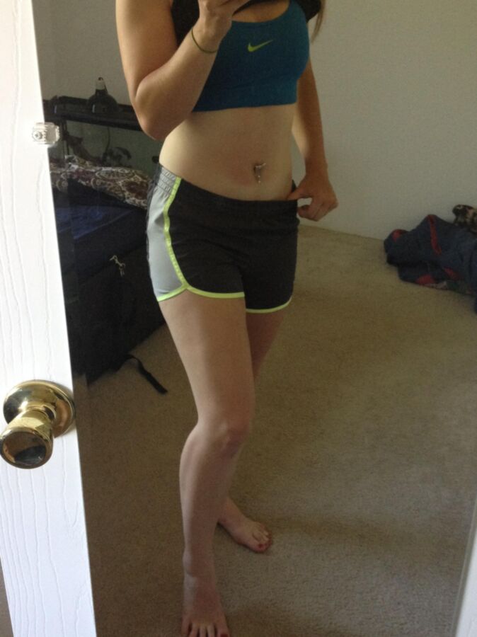 Free porn pics of Molly: Post Workout Selfies 8 of 27 pics