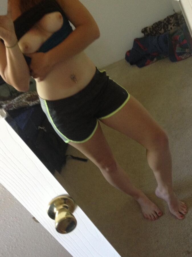 Free porn pics of Molly: Post Workout Selfies 12 of 27 pics