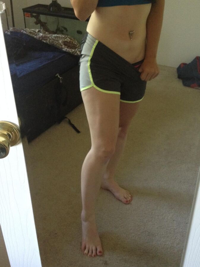 Free porn pics of Molly: Post Workout Selfies 10 of 27 pics