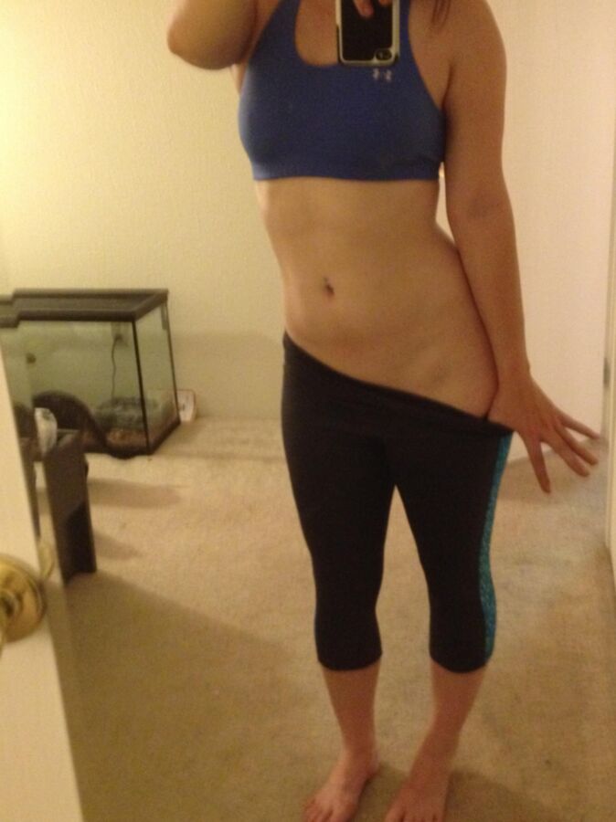 Free porn pics of Molly: Post Workout Selfies 4 of 27 pics