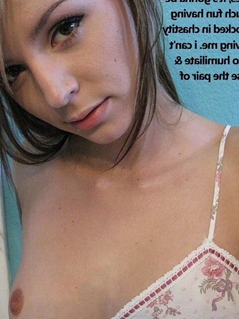 Free porn pics of femfom - bi chastity slaves humiliation 5 of 26 pics