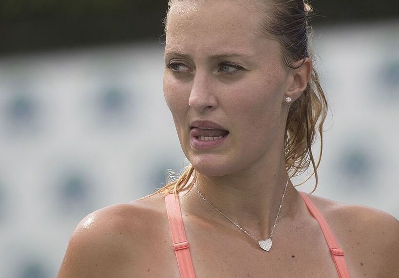 Free porn pics of The Incredibly Sexy Sweaty Kristina Mladenovic 17 of 44 pics