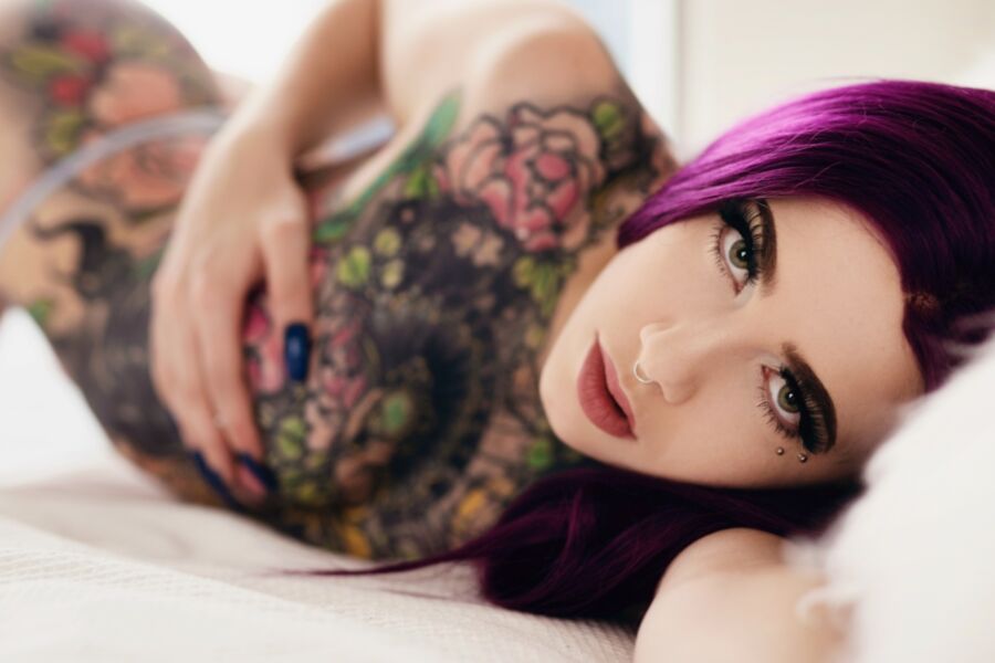 Free porn pics of Suicide Girls - Armani - Purple Rain 16 of 58 pics
