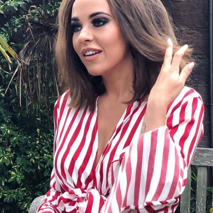 Free porn pics of UK Television tart Stephanie Davis 9 of 35 pics