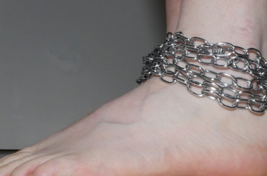 Free porn pics of Feet in chains 24 of 41 pics