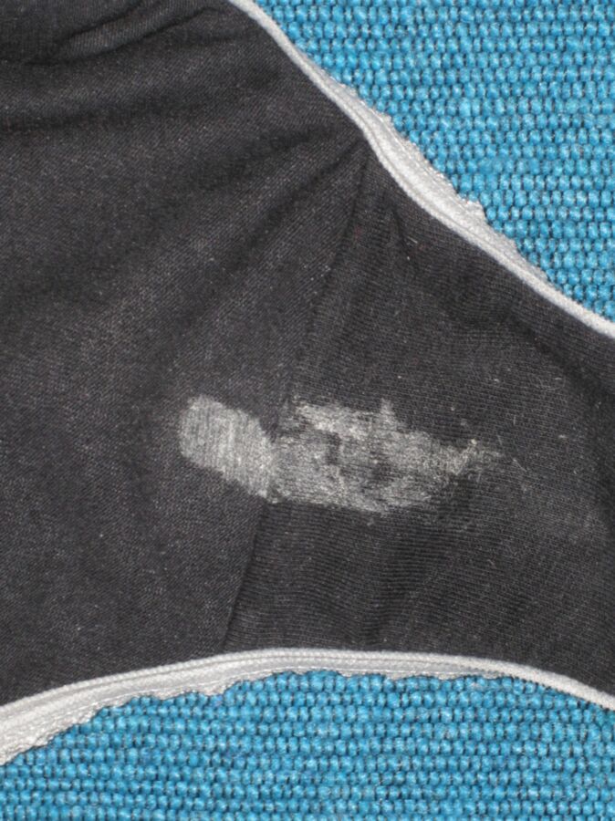 Free porn pics of Dirty black panties from my wife 14 of 24 pics