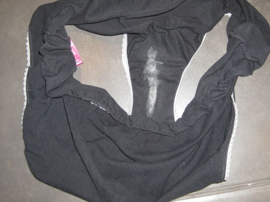 Free porn pics of Dirty black panties from my wife 10 of 24 pics