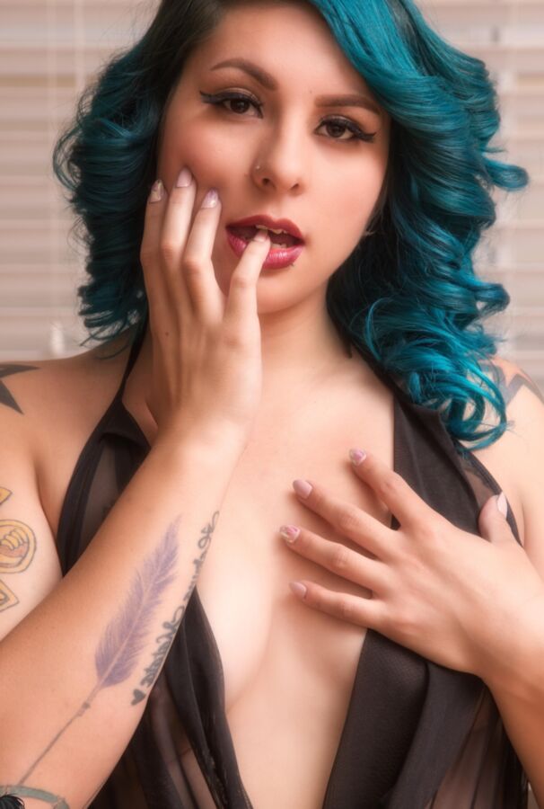 Free porn pics of Suicide Girls Radiance - A Text To Brighten Your Day 13 of 42 pics