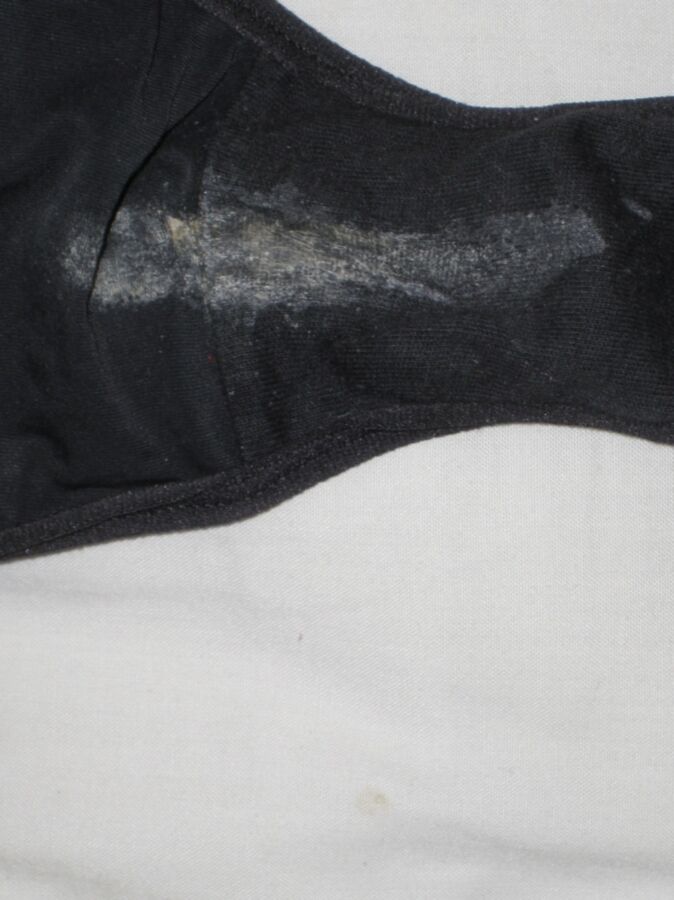 Free porn pics of Dirty black panties from my wife 20 of 24 pics