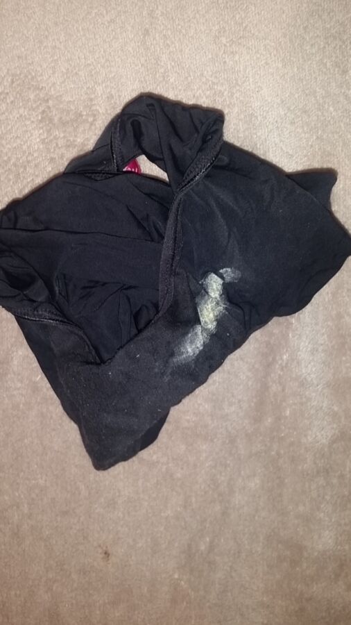 Free porn pics of Dirty black panties from my wife 1 of 24 pics