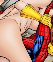 Free porn pics of Spider Man fucks Kitty Pryde in epic member request gallery! 5 of 6 pics