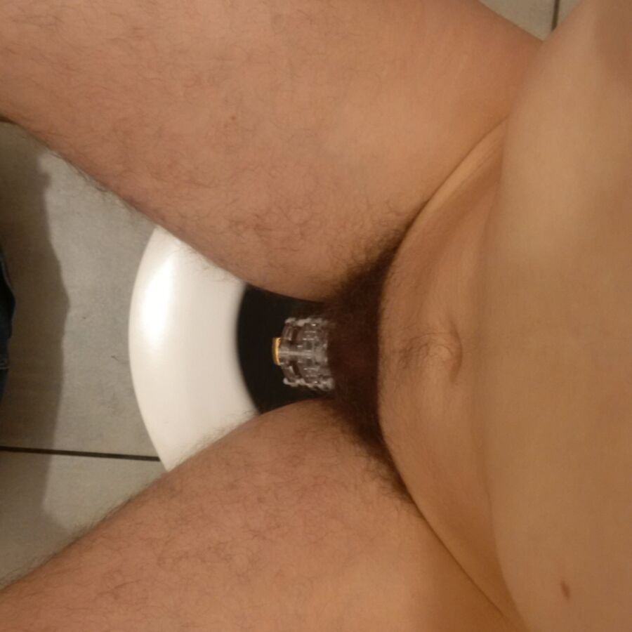Free porn pics of Kept in chastity belt useless premature ejaculator loser 20 of 50 pics