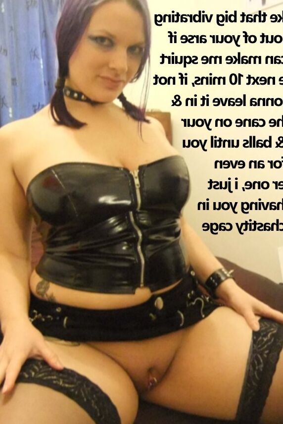 Free porn pics of bbw mistress - chastity slave humiliation 14 of 36 pics