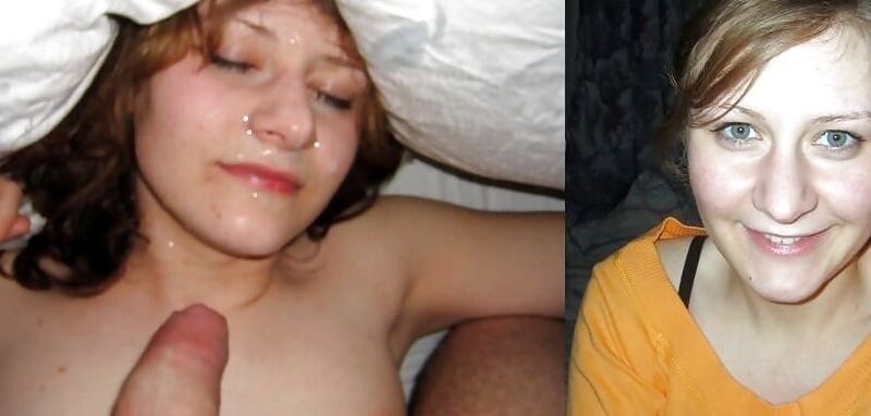 Free porn pics of Before/After Homemade Cum Faces 15 of 17 pics