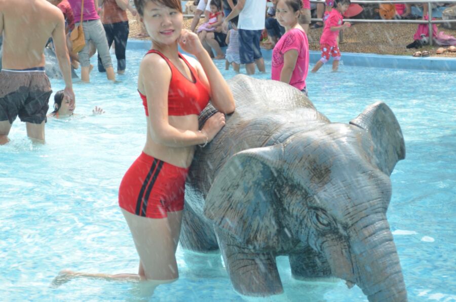 Free porn pics of Candid Asian Swimsuit 20 of 53 pics