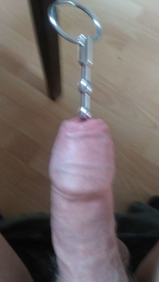 Free porn pics of Playing with new metal toy 5 of 7 pics