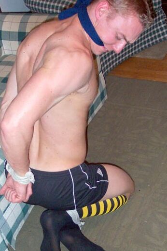 Free porn pics of Kent Bound In His Rubgy Socks 16 of 29 pics