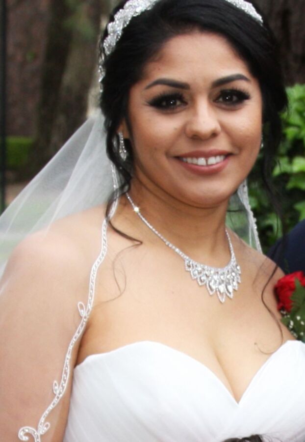 Free porn pics of Mexican Milf Bride on Wedding Day 12 of 29 pics