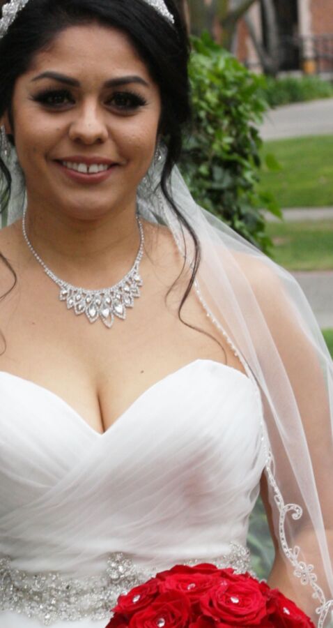 Free porn pics of Mexican Milf Bride on Wedding Day 11 of 29 pics