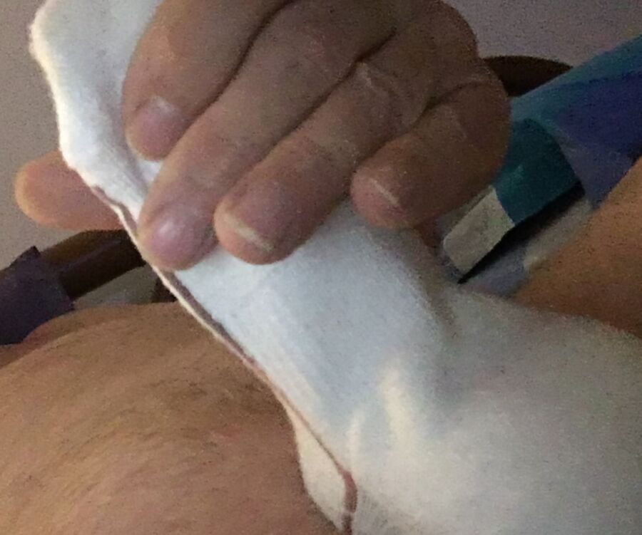 Free porn pics of Jerking in a Sock 9 of 9 pics