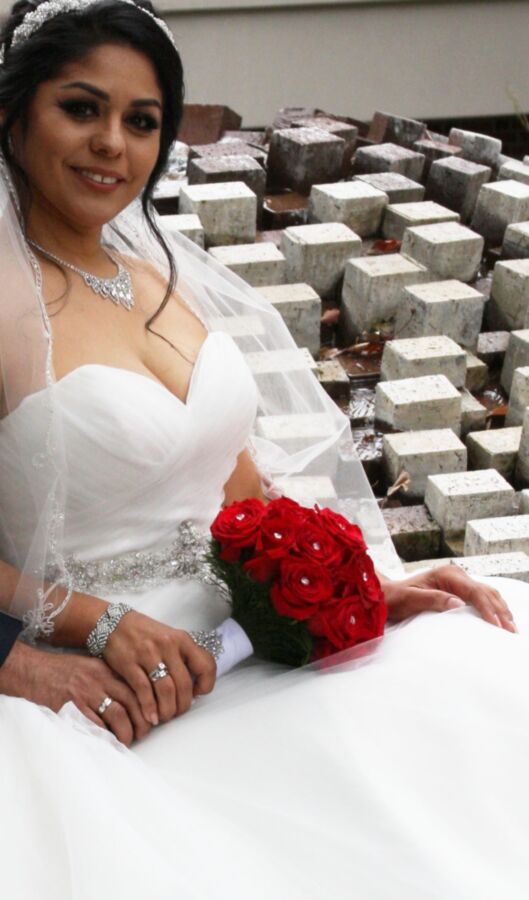 Free porn pics of Mexican Milf Bride on Wedding Day 7 of 29 pics
