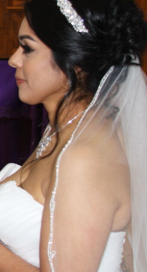 Free porn pics of Mexican Milf Bride on Wedding Day 14 of 29 pics